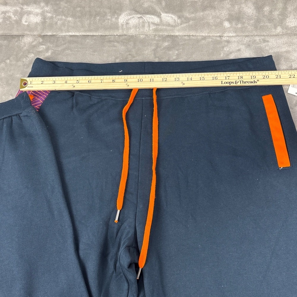 Marvel Disney Parks Black Panther Joggers‎ Mens XL Navy Blue Orange Purple NWT - Picture 4 of 8